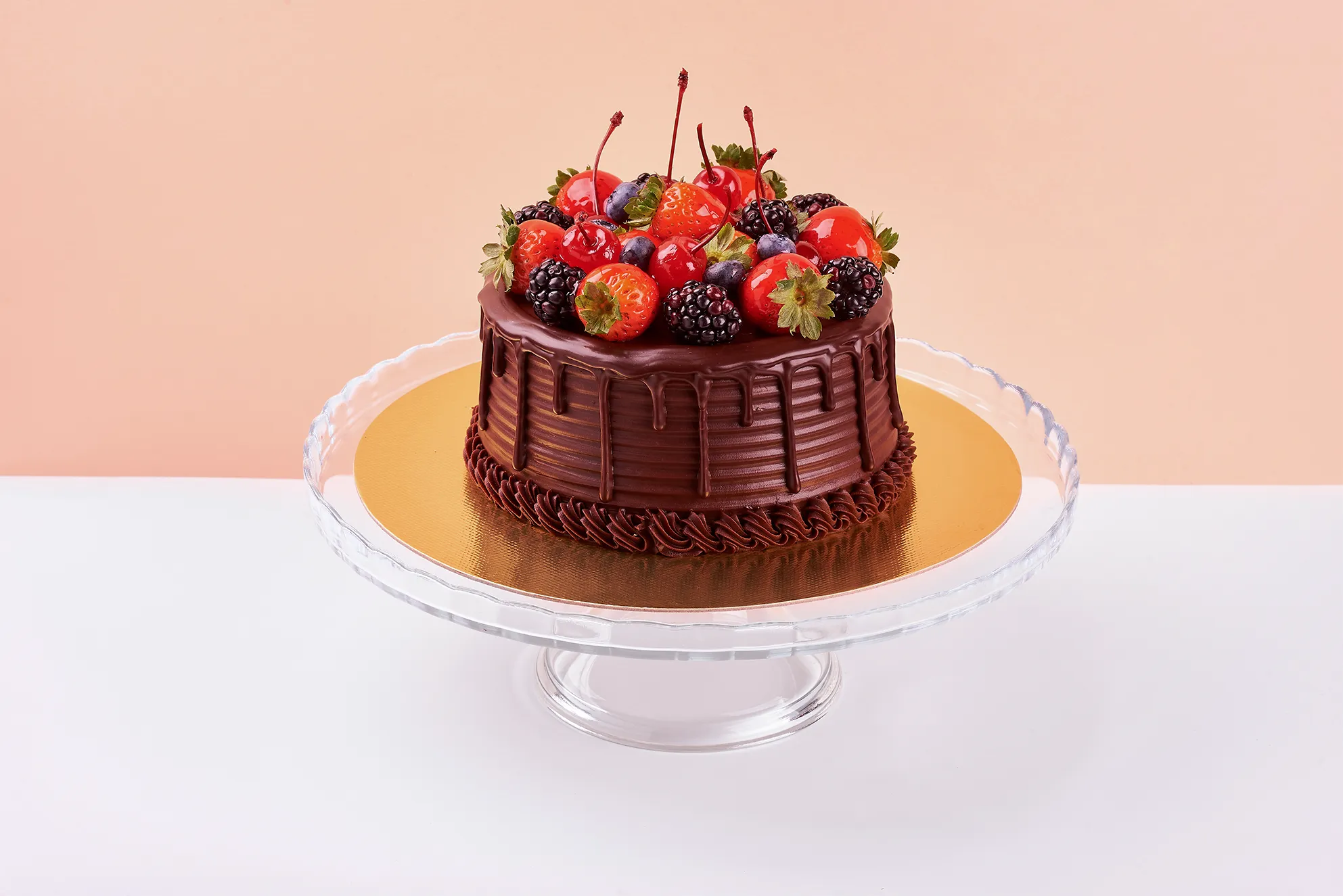 Bolo de Frutas Vermelhas