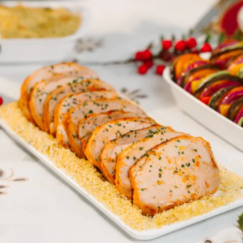 Lombo suíno fatiado